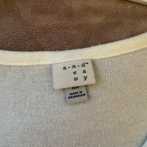 A New Day Cinch Front Long Sleeve Boho Shirt - Picture 2 of 4